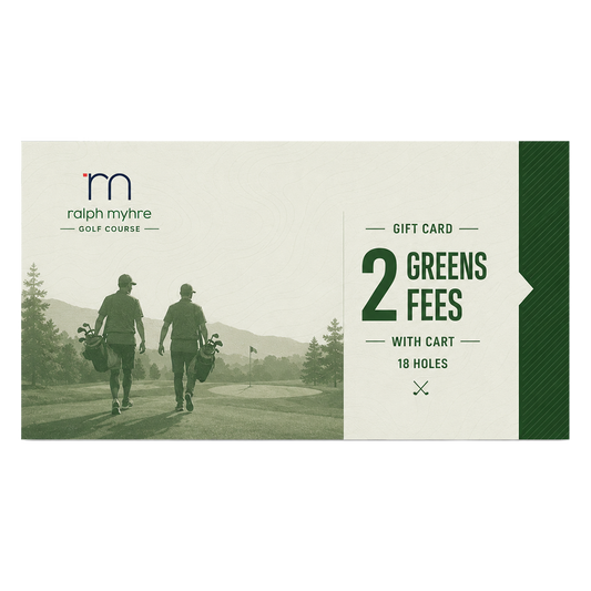 2 Greens Fees with a Cart