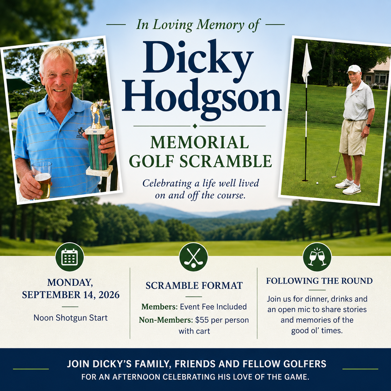Dicky Hodgson Memorial Scramble