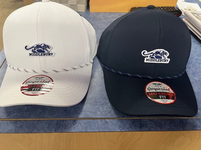 Panther Rope Hat - White and Navy