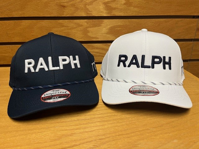 RALPH Rope Hat - White and Navy