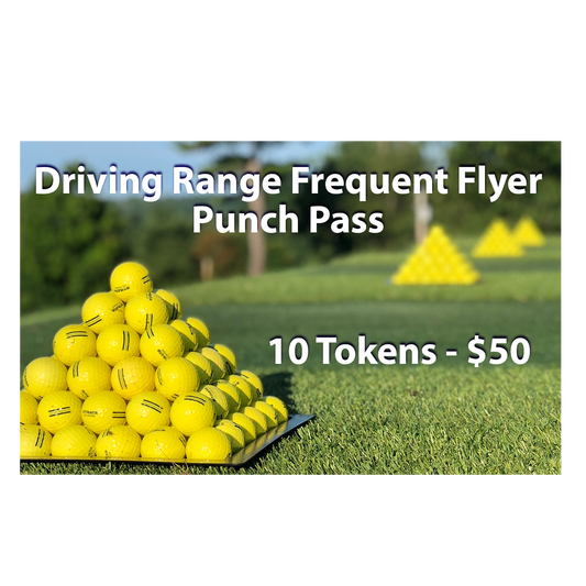 Driving Range - 10 Token Punch Pass