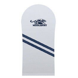 Middlebury Panther Fairway Club Head Cover in White